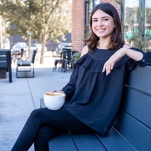 Anthropologie Off the Shoulder Blouse